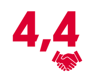4,4