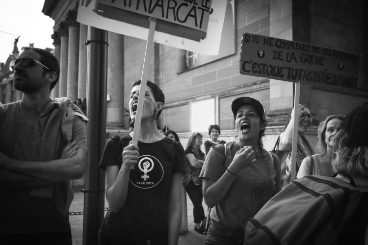 Grève des femmes à Genève, le 14 juin