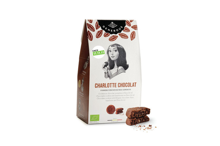 Charlotte cookies au chocolat (8 €)