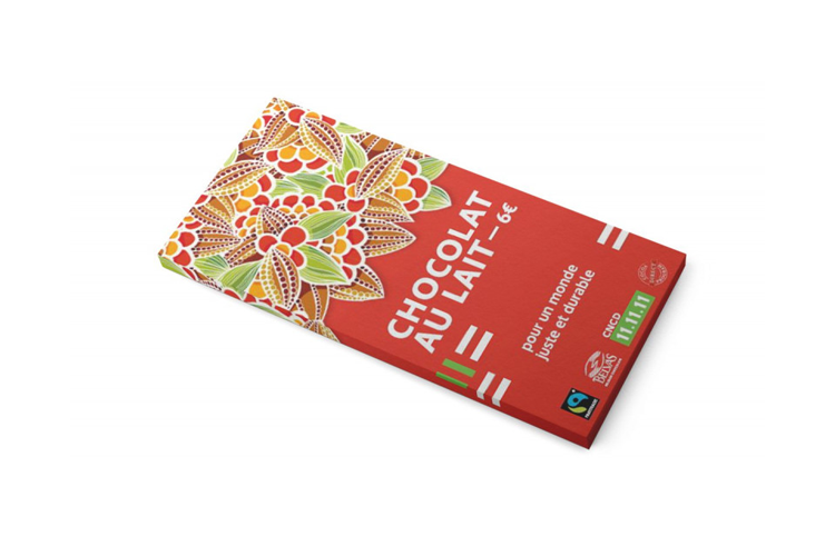 Tablette de chocolat au lait (6 €)