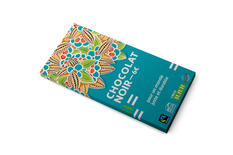 Tablette de chocolat noir (6 €)