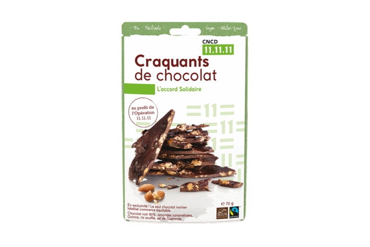 Craquants de chocolat (5,50 €)