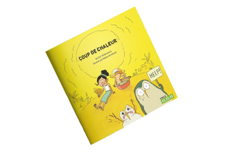 Livre "Coup de chaleur" pour les enfants 6-9 ans (15 €)